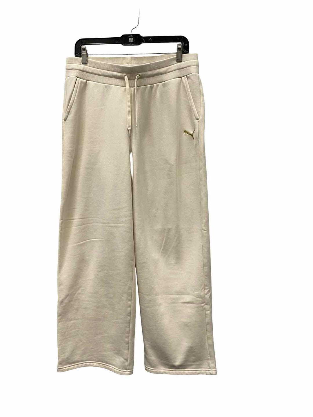Puma Size L Cream Athletic Pants