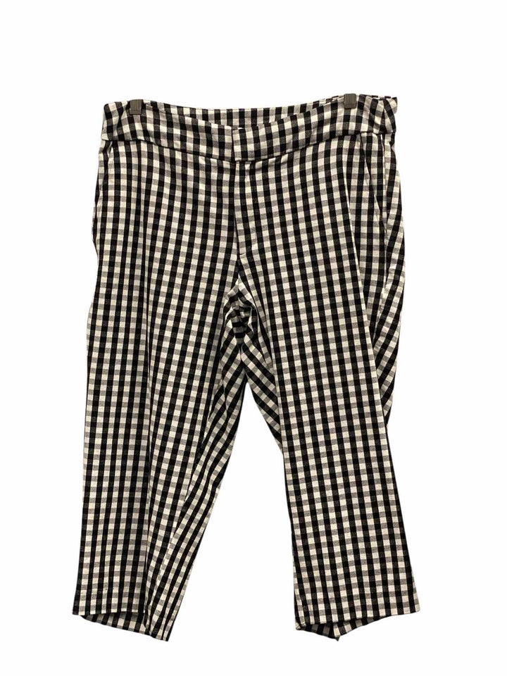 Time and Tru Size 10 Black White Gingham Pants