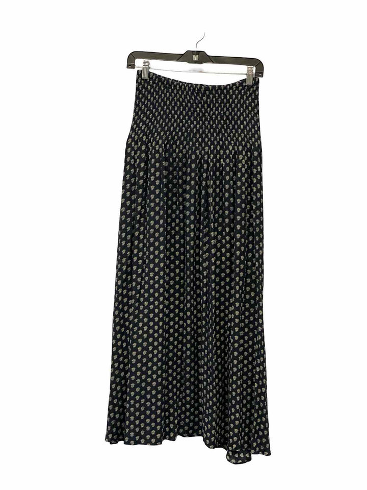 Faherty Brand Size XS Navy Floral Skirt