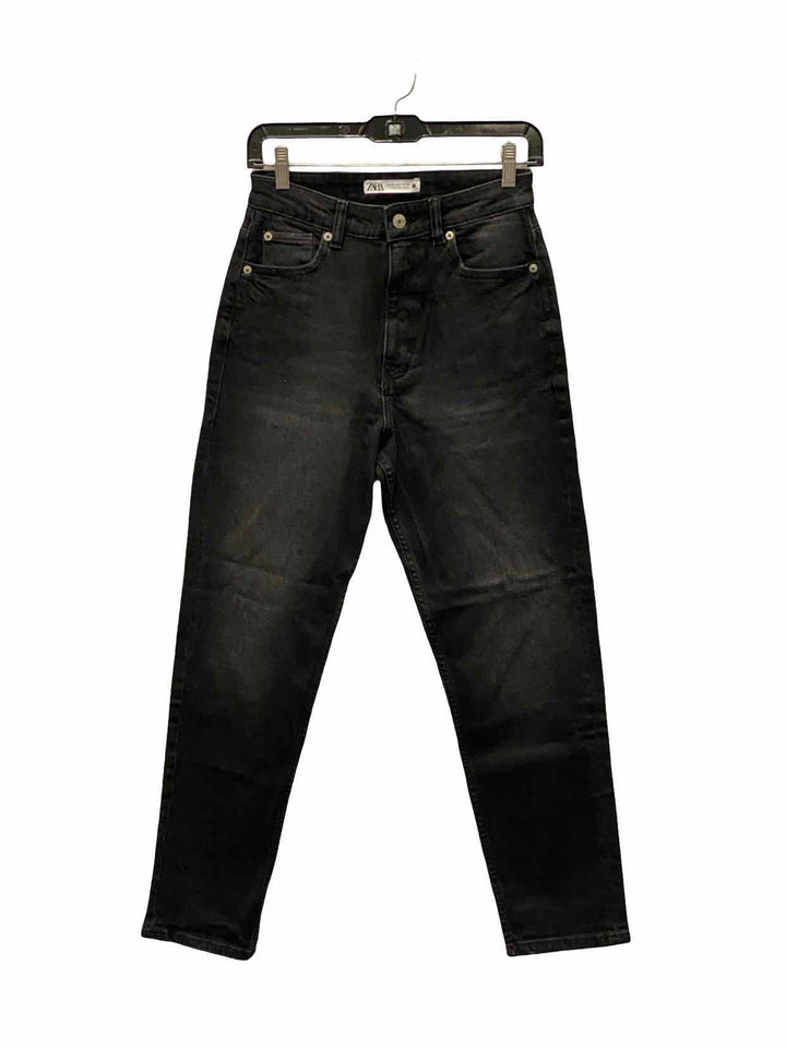 ZARA Size 6 Black Jeans
