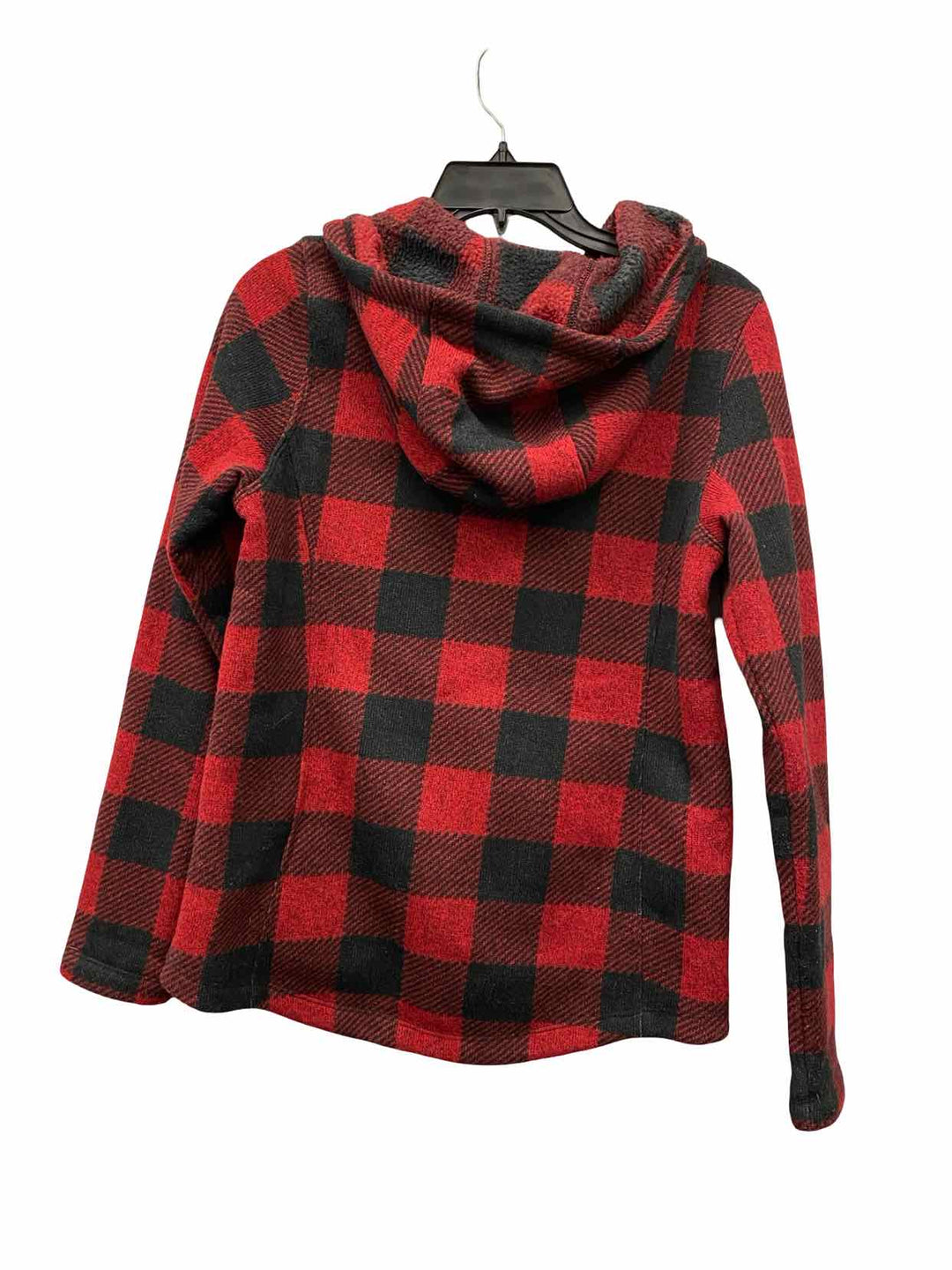 The North Face Size XS Red Black Checkered Jacket (Outdoor)