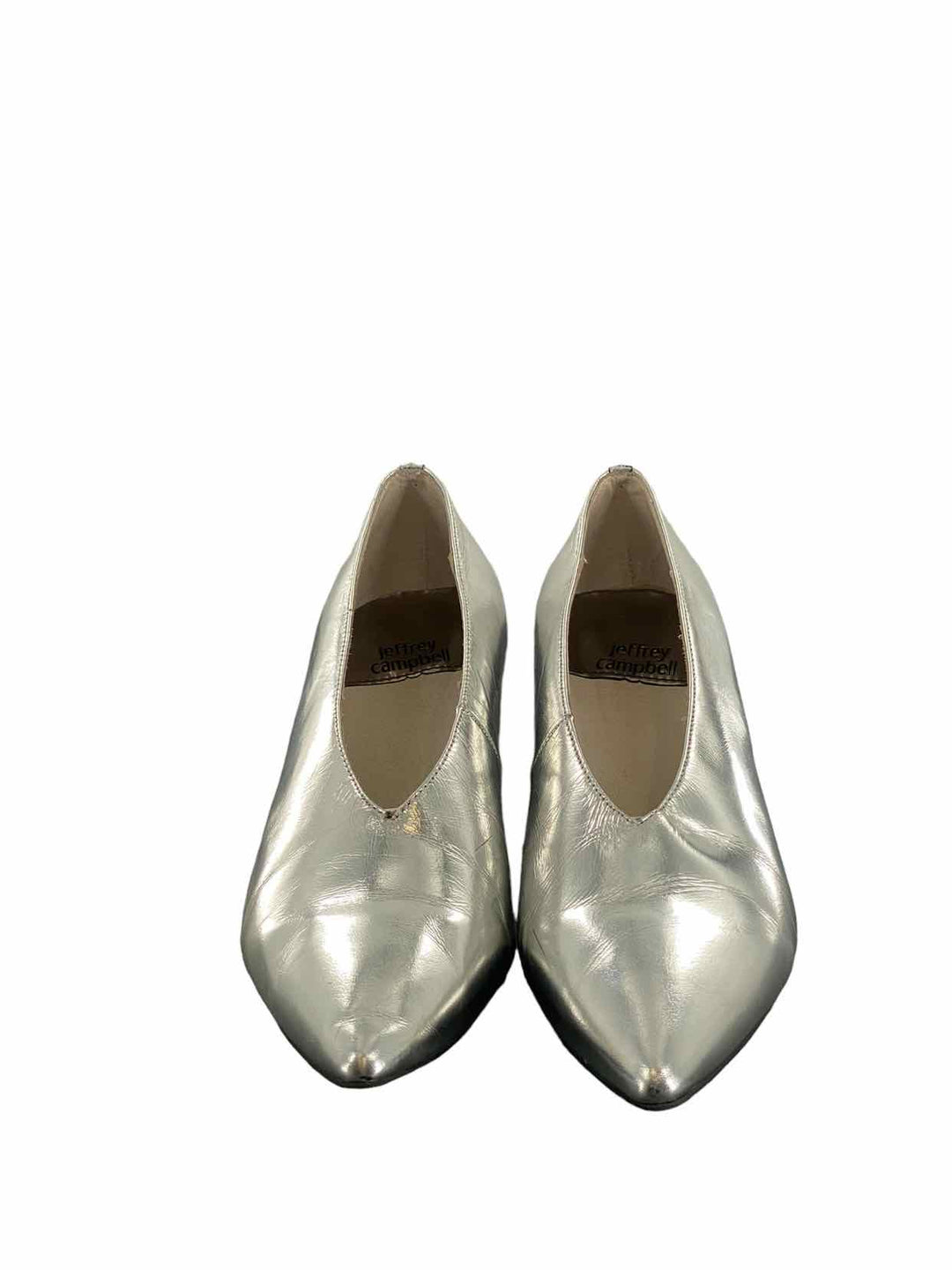 Jeffrey Campbell Shoe Size 8 Silver Heels