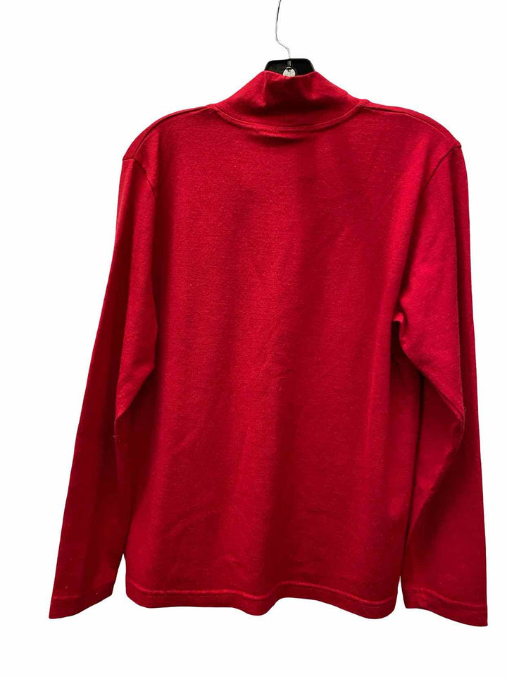 Swazi Size 12/14 Red Merino Wool Sweater