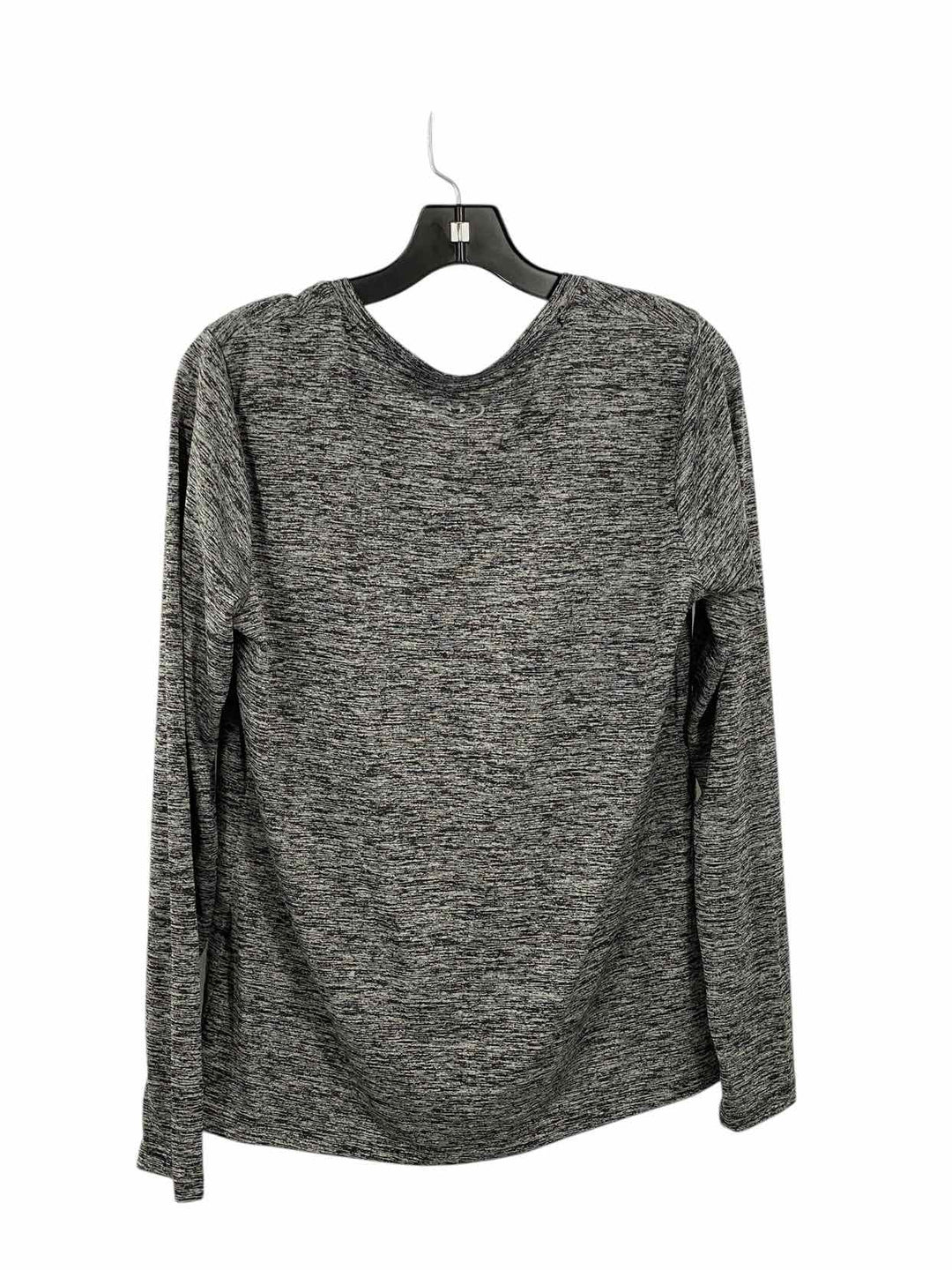Under Armour Size L Grey Athletic Long Sleeve