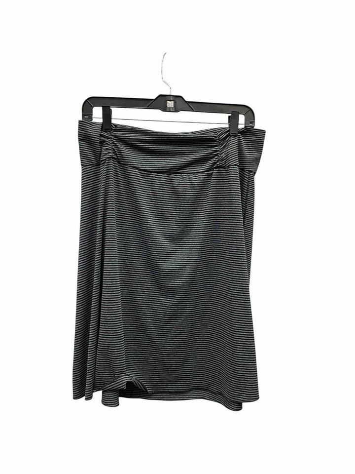 Tranquility Size L Grey Black Skirt
