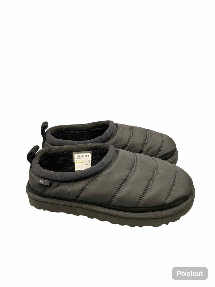 UGG Shoe Size 8 Black Tasman LTA Slippers