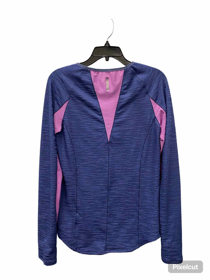 Pearl Izumi Size L Purple Blue Athletic Long Sleeve