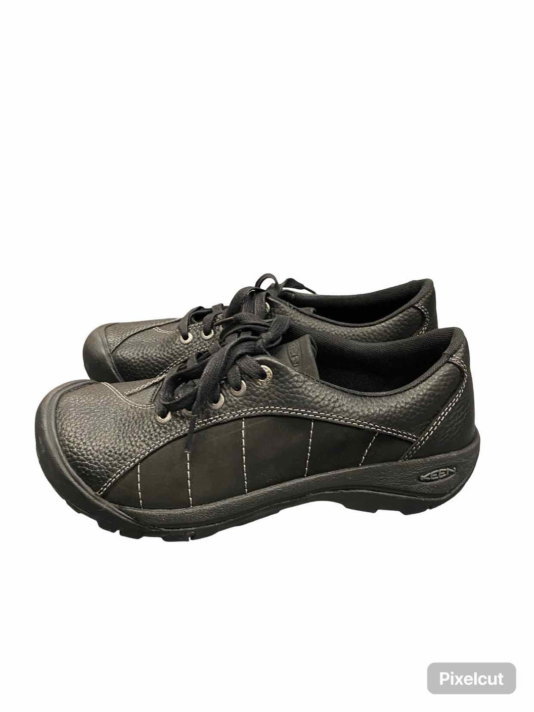 Keen Shoe Size 8.5 Black Leather Presidio NWOT Sneakers