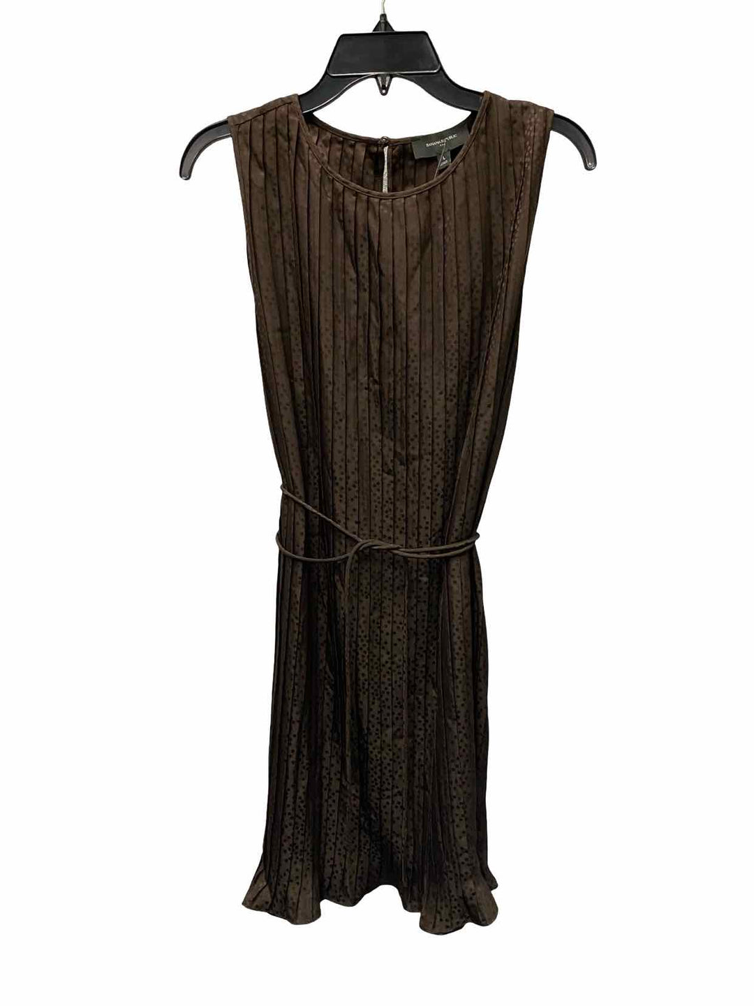 Banana Republic Size L Brown Poka dot Dress