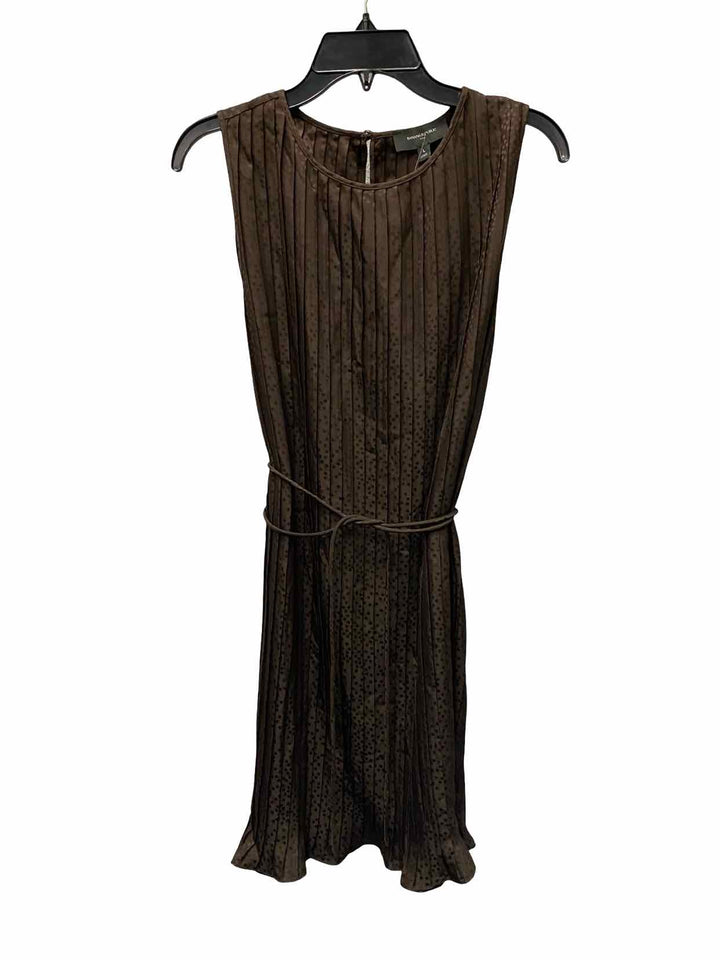 Banana Republic Size L Brown Poka dot Dress