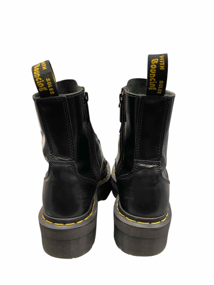Dr. Marten Shoe Size 5 Black Leather Jadon Boots(Ankle)