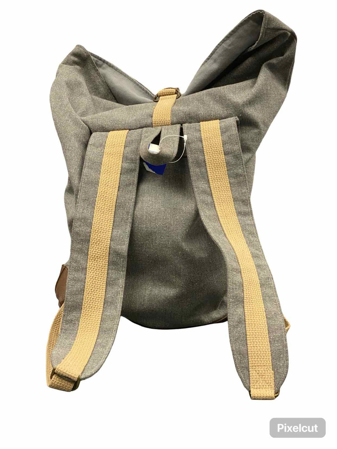 Vi Bella Grey Backpack Purse
