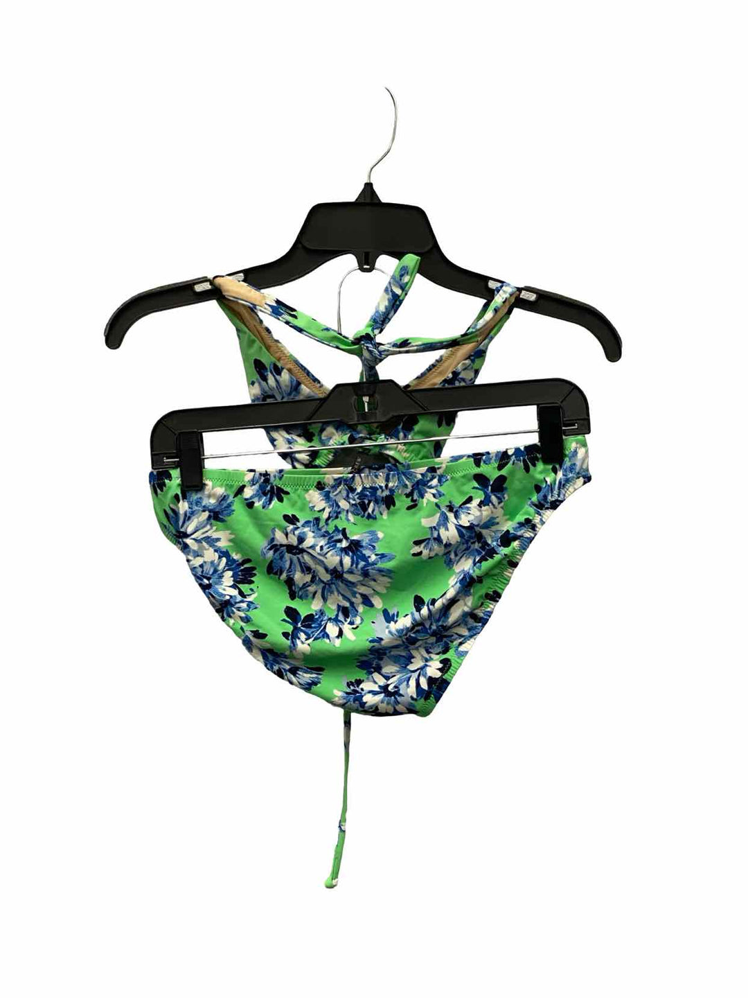 J Crew Size XS Green Blue Greek Swimsuit