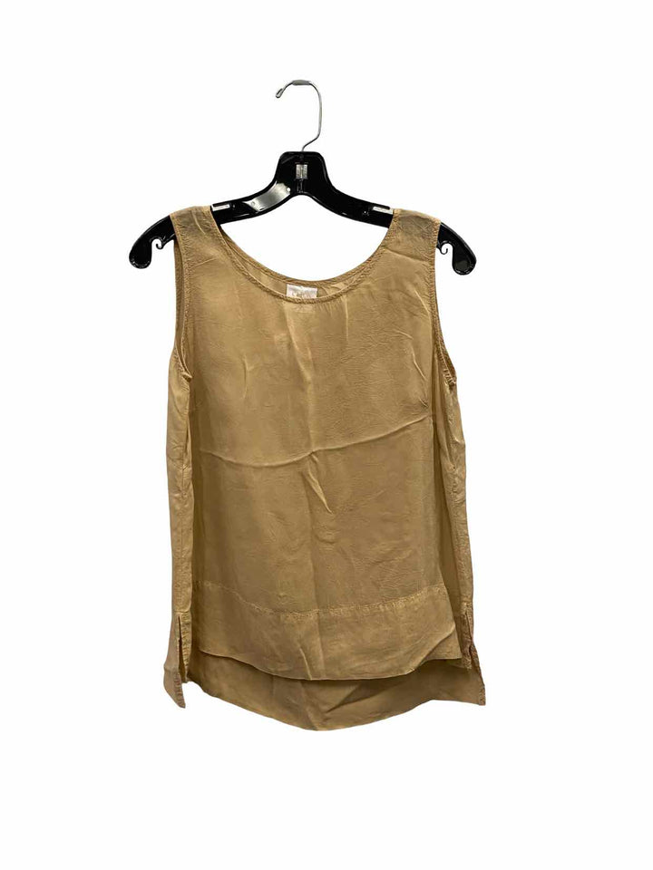 CLICK Size M Brown Tank Top