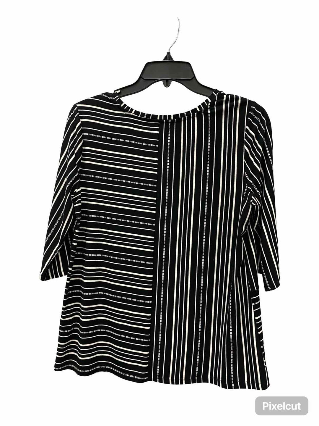 Habitat Size S Black White Print Short Sleeve Shirts