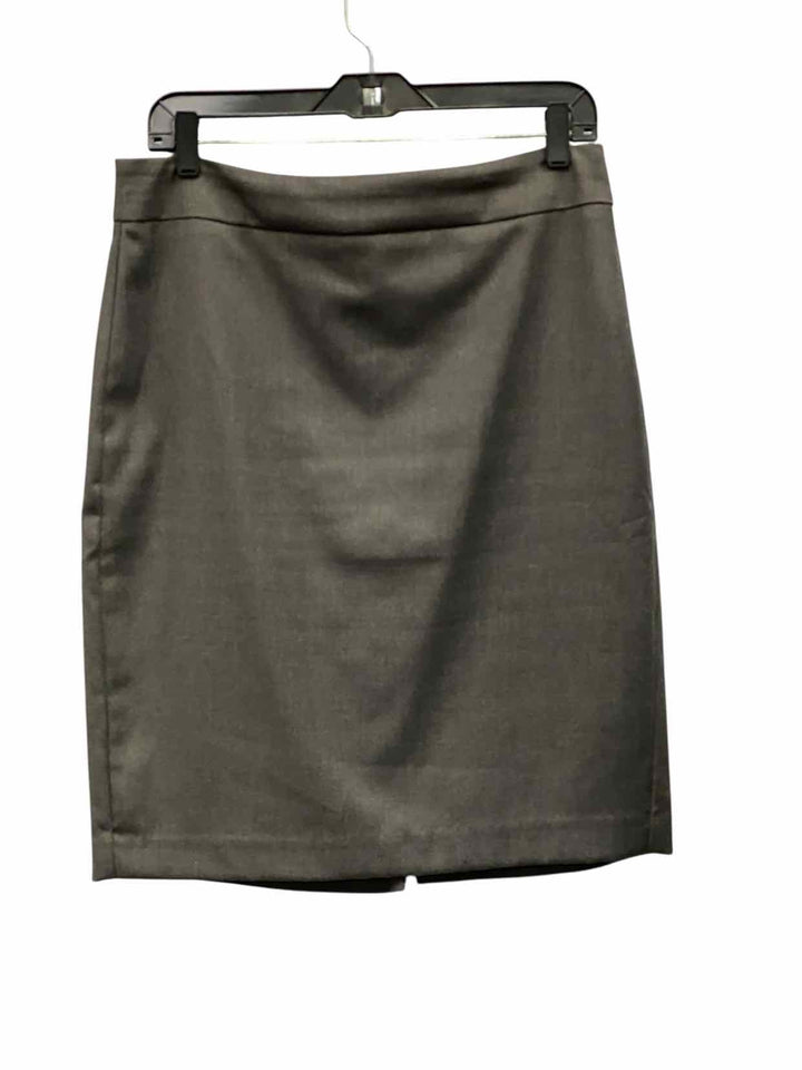 Banana Republic Size 10 Gray Skirt