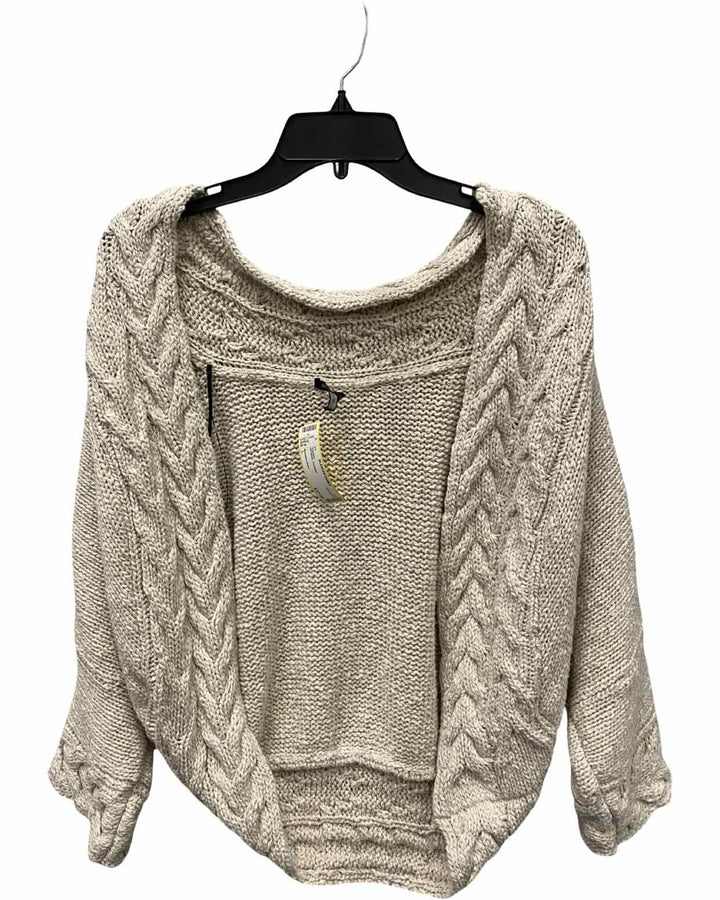 Massimo Dutti Size L Off White Sweater