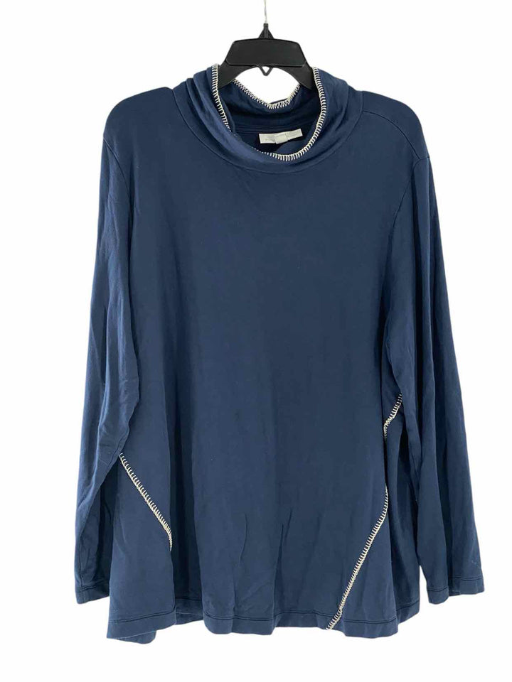 J Jill Size 2X Navy Sweater