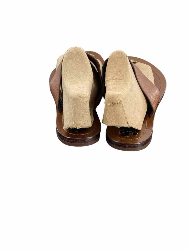 Tory Burch Shoe Size 8 Brown Leather Sandals