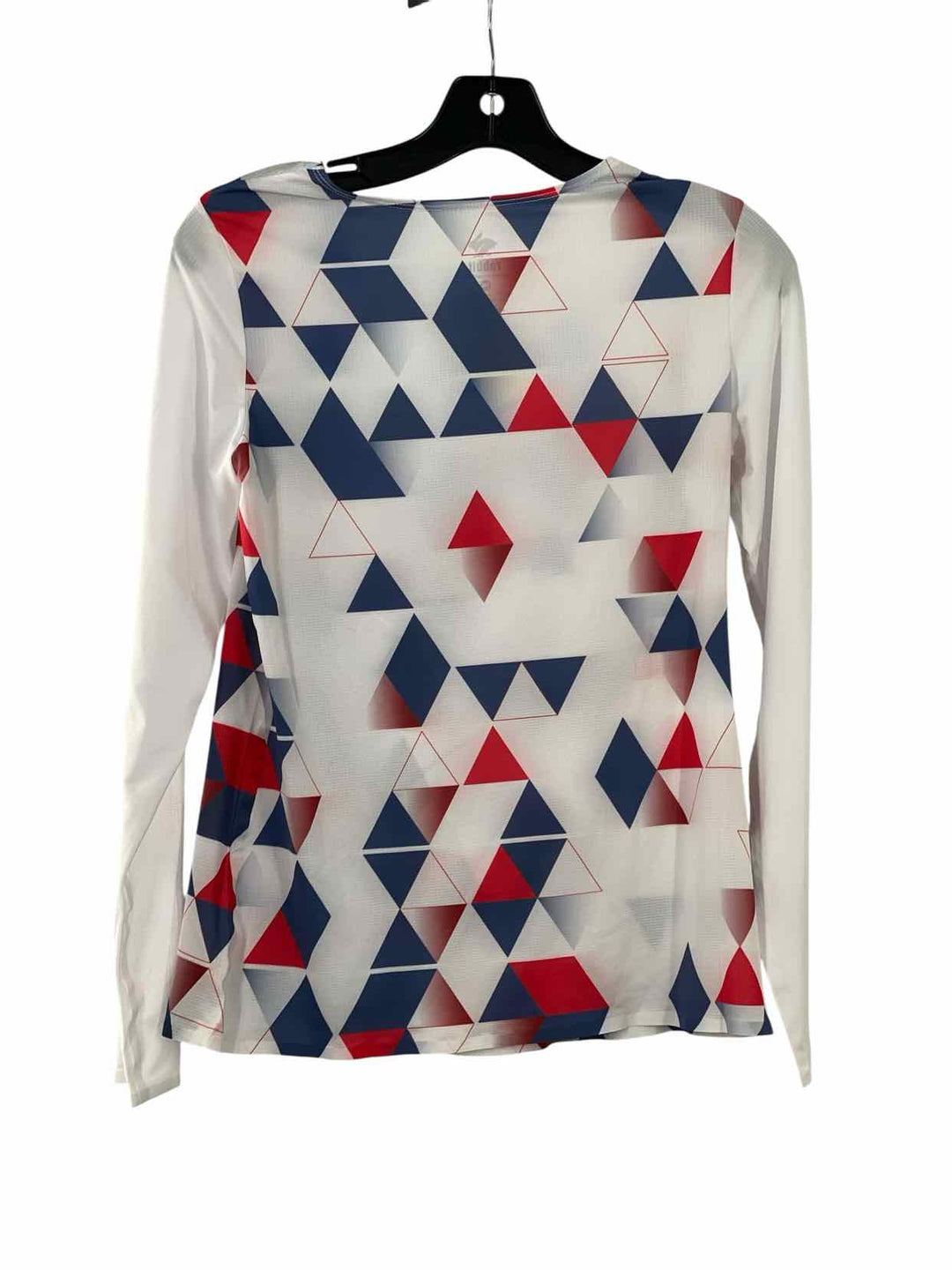 Rabbit Size S/M White Print Athletic Short Sleeve