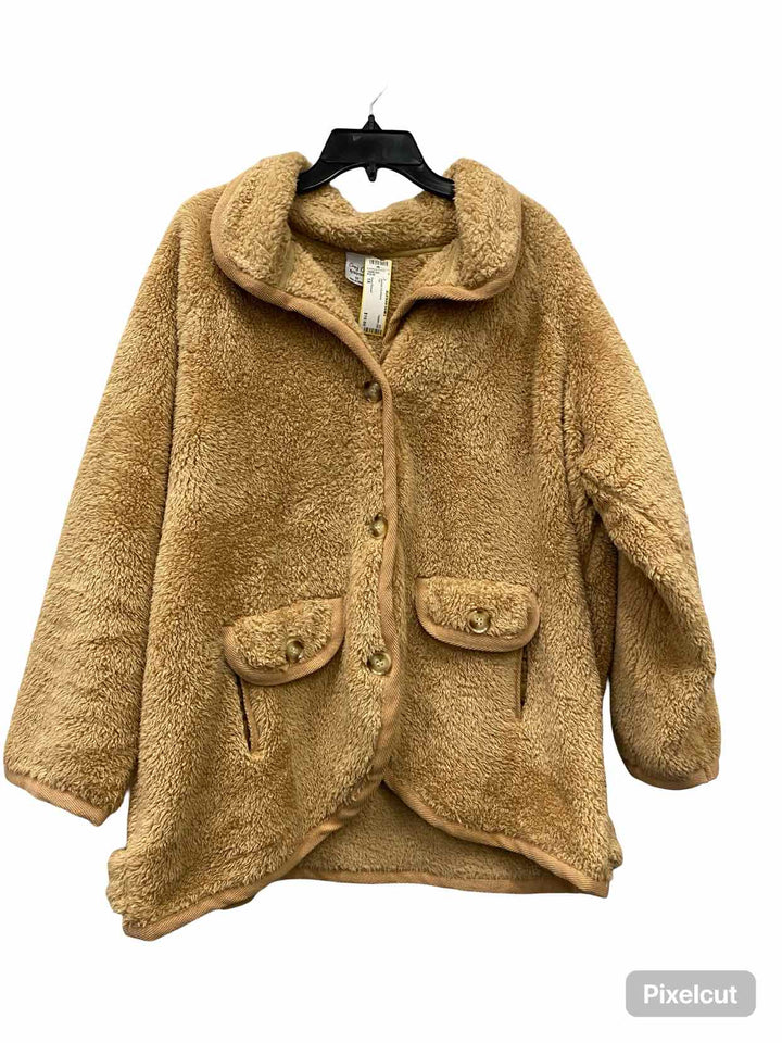 Cozy Casual Size 1X Tan Jacket (Outdoor)