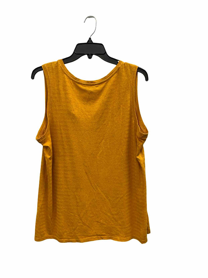 Toad & Co. Size XL Orange Stripe Tank Top