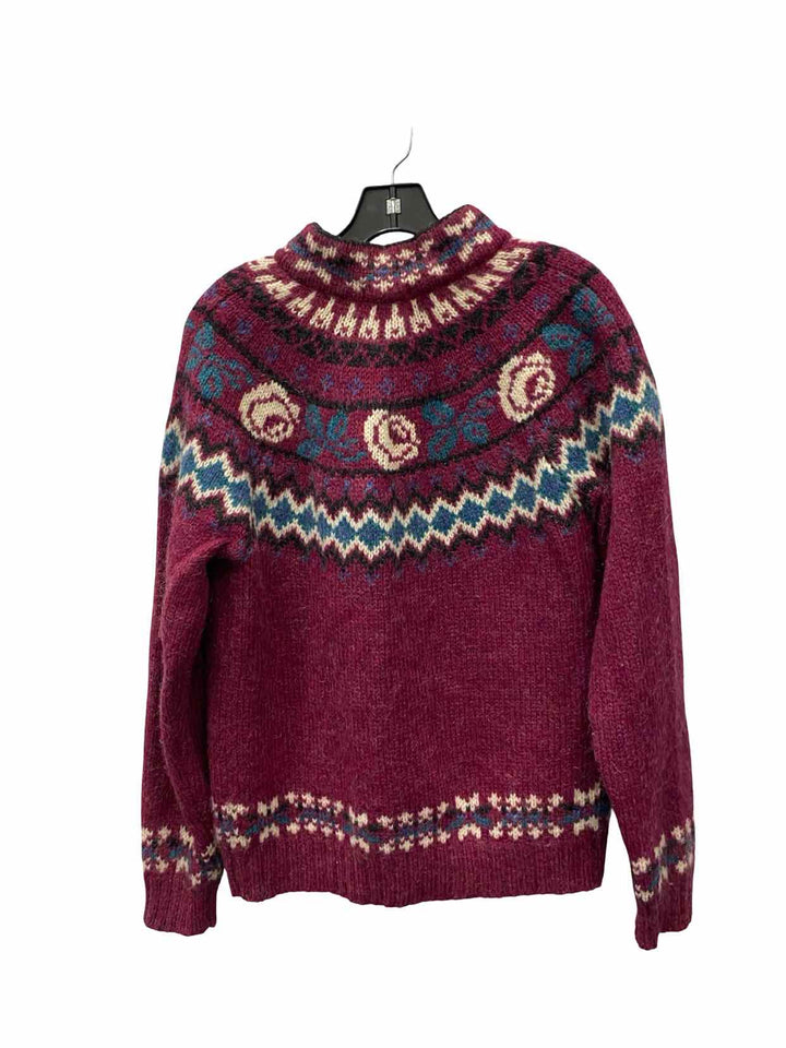 Woolrich Size M Pink 90% Wool 10% Mohair Vintage Sweater