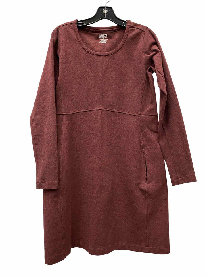Duluth Trading Size M Brown Dress