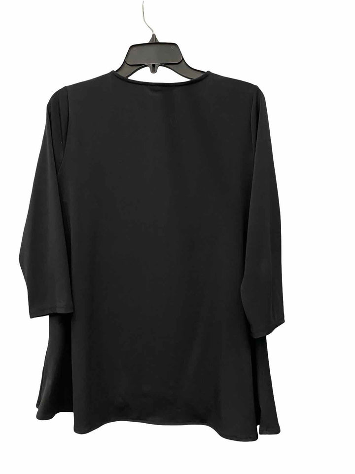 Alfani Size LP Black Long Sleeve Shirts
