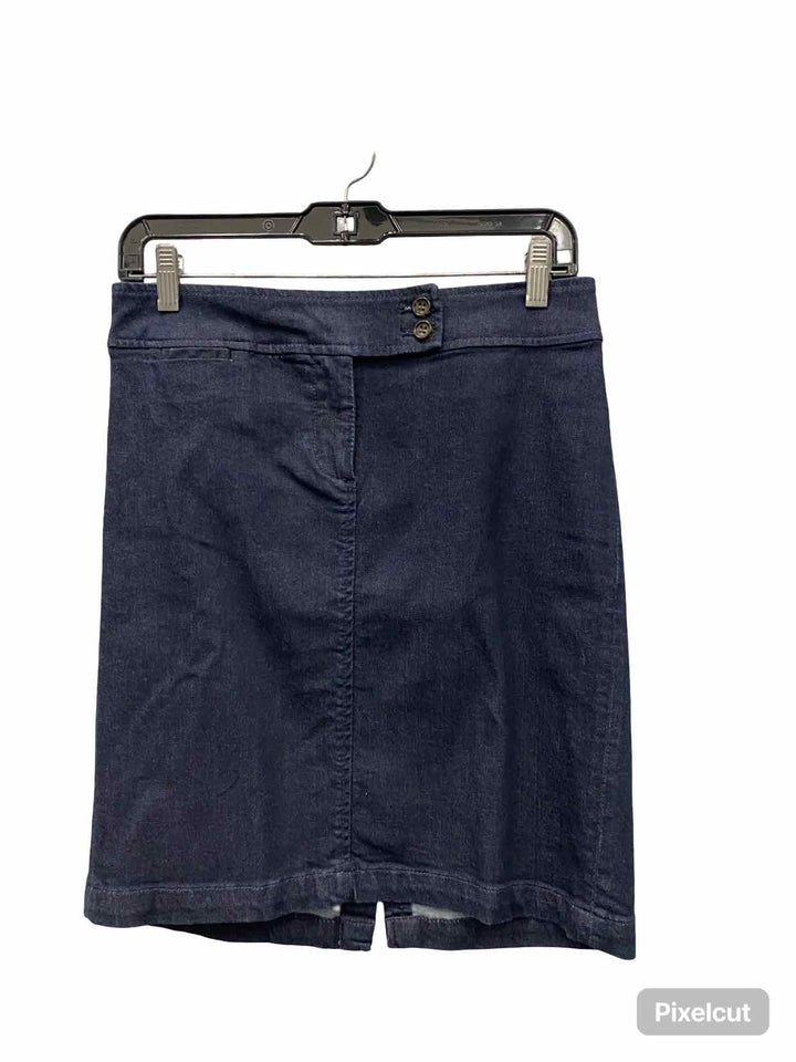 Talbots Size 4P Blue Skirt