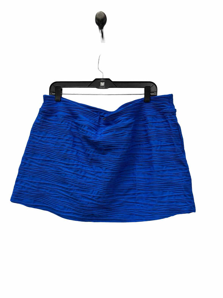 Lands End Size 18 Blue Swimsuit Bottom