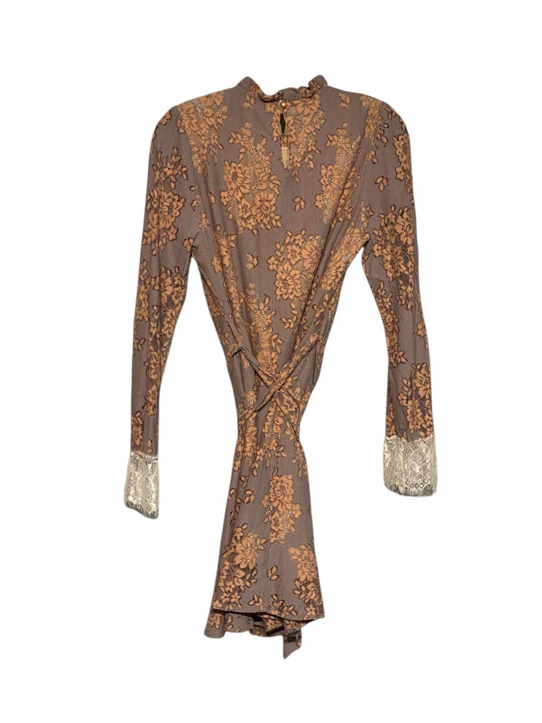 Allegra K Size S Purple Pink Dress