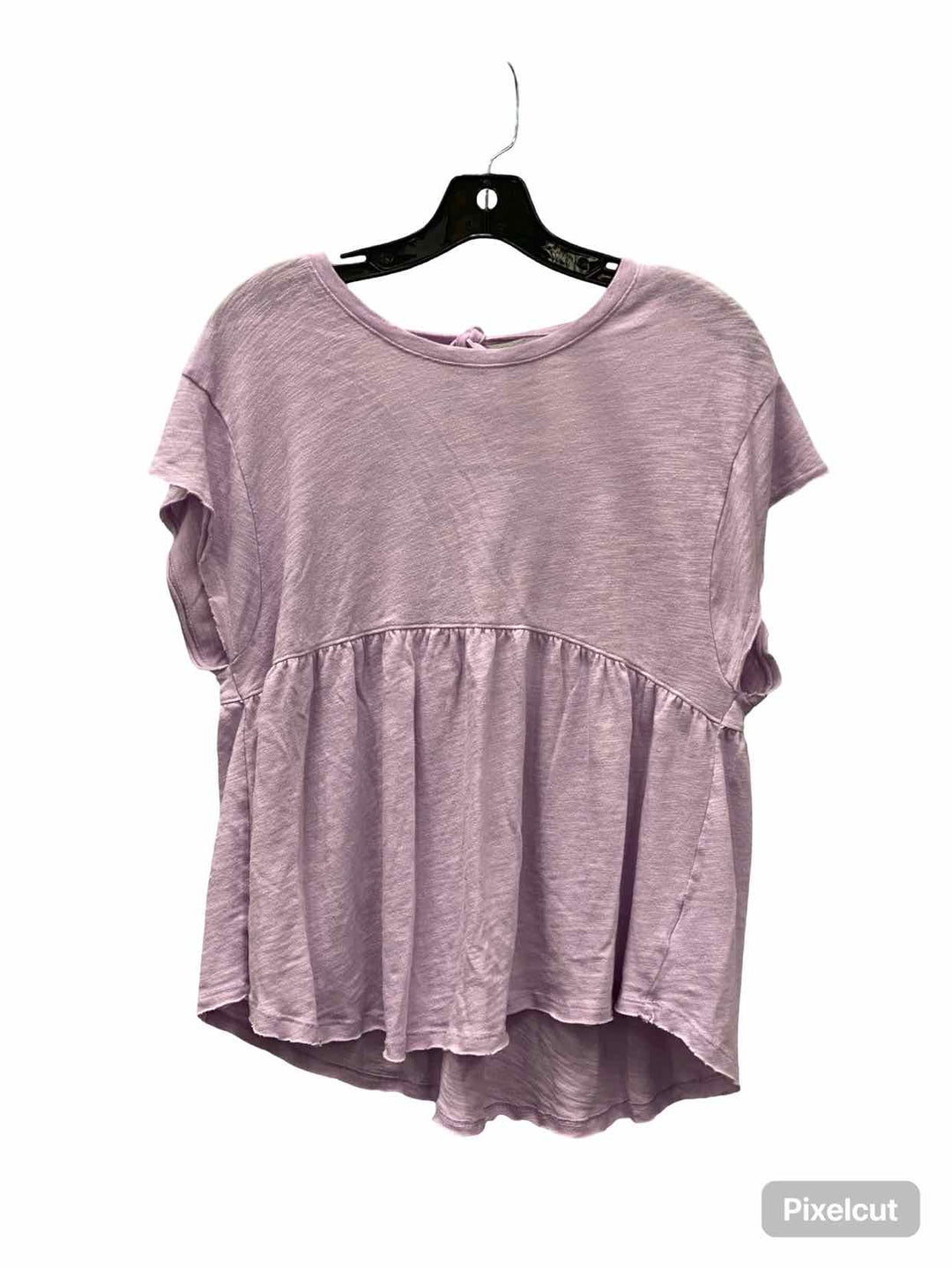 American Eagle Size M Light Purple Short Sleeve Shirts