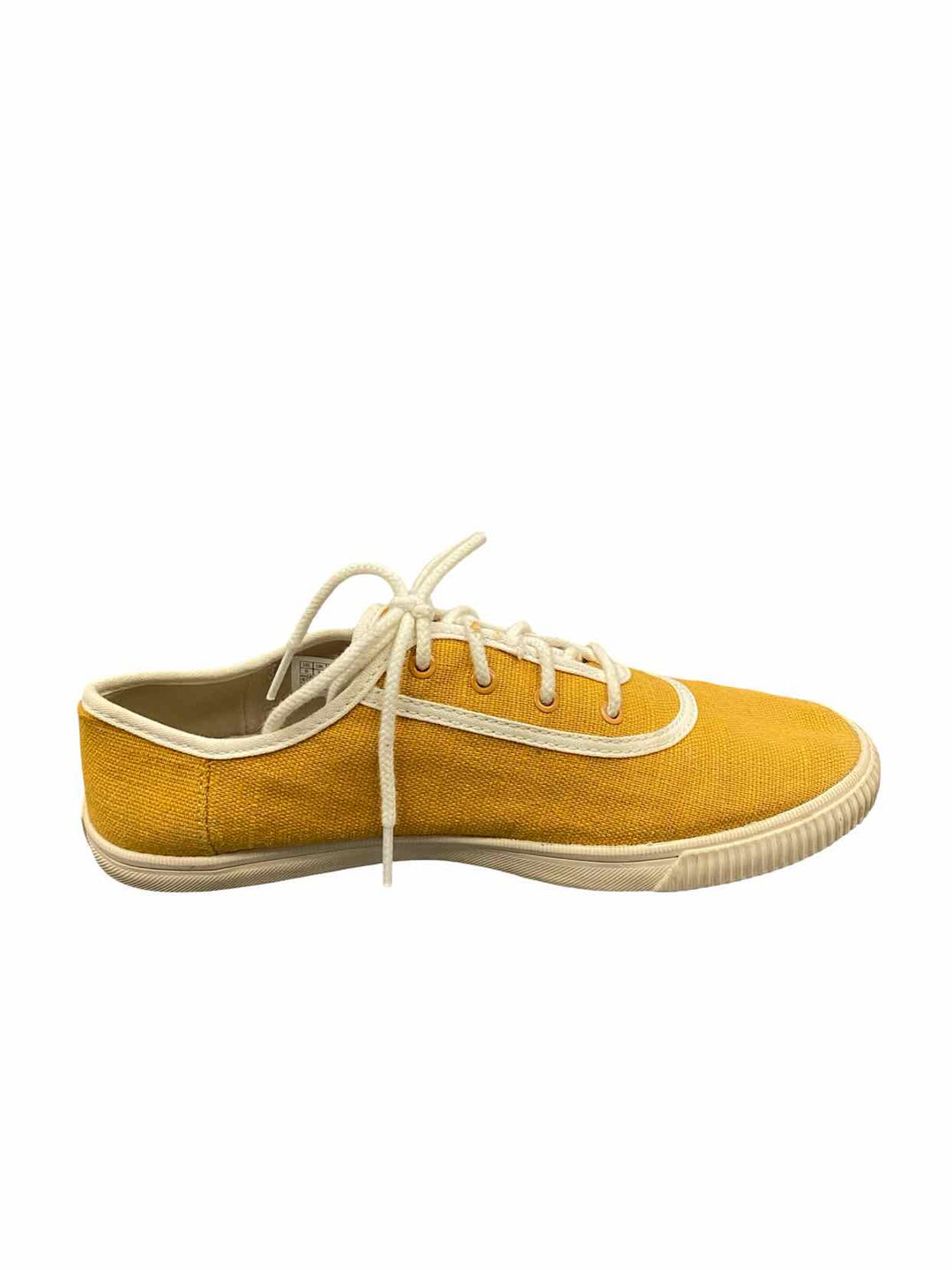 Toms Shoe Size 8 Yellow Canvas Sneakers