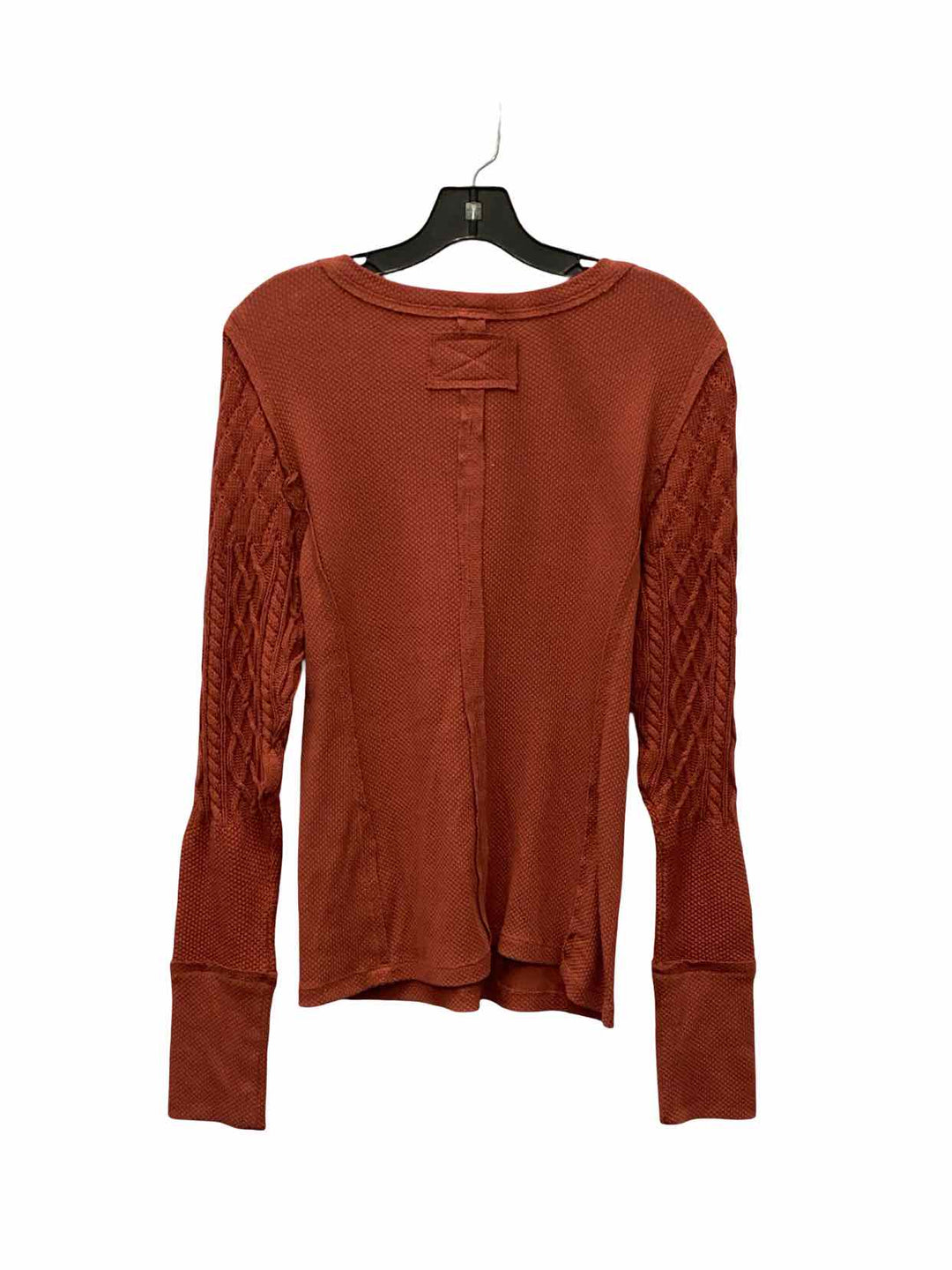BKE Size S Blood Orange Long Sleeve Shirts
