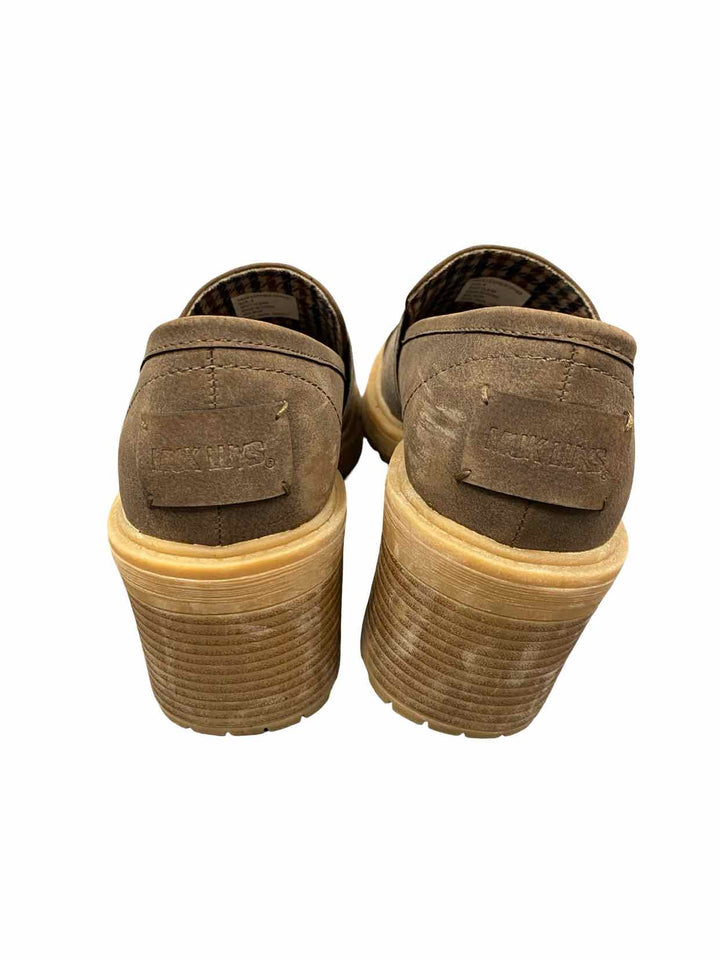 Muk Luks Shoe Size 9 Brown Manmade Lucy Lettie Loafers