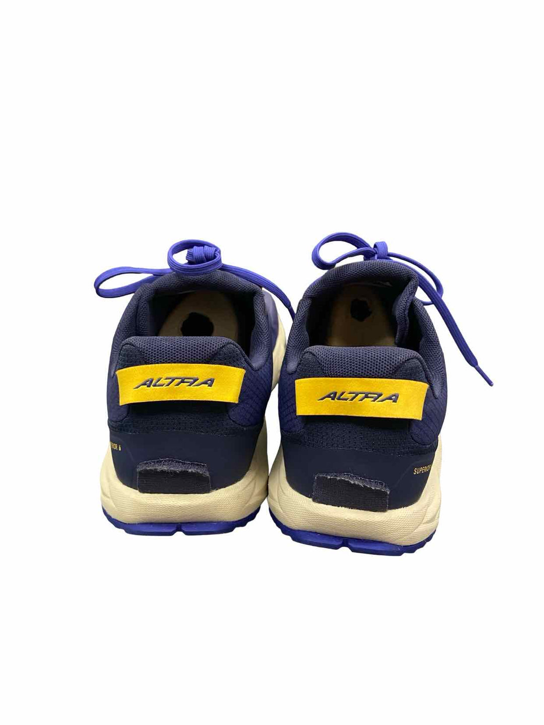 Altra Shoe Size 10.5 Navy Yellow Superior 6 Sneakers