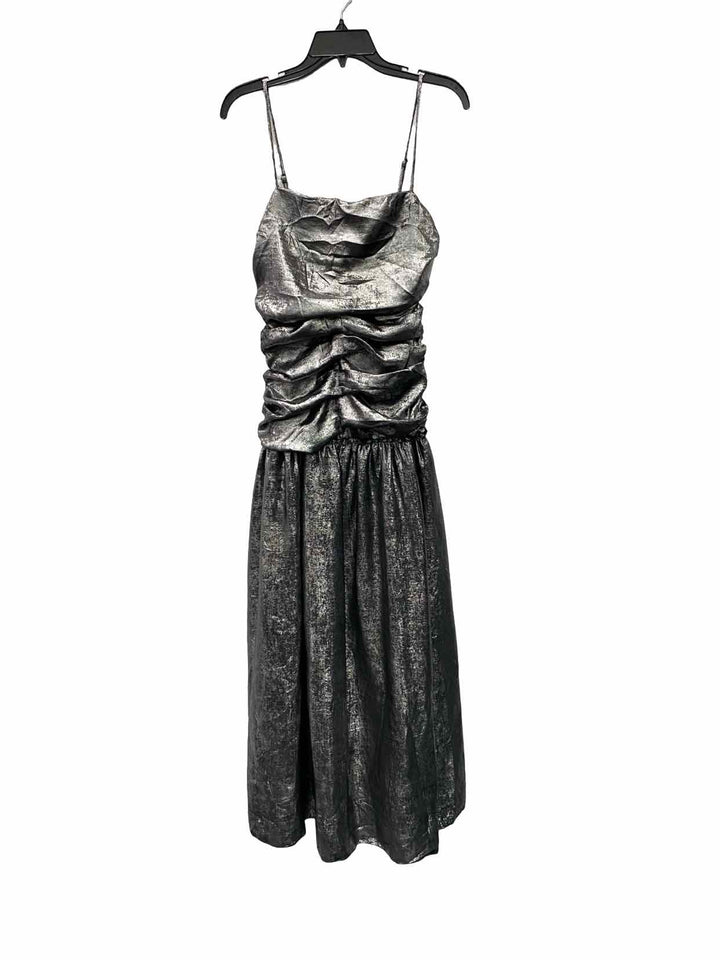 LaMaise Size M Silver Dress