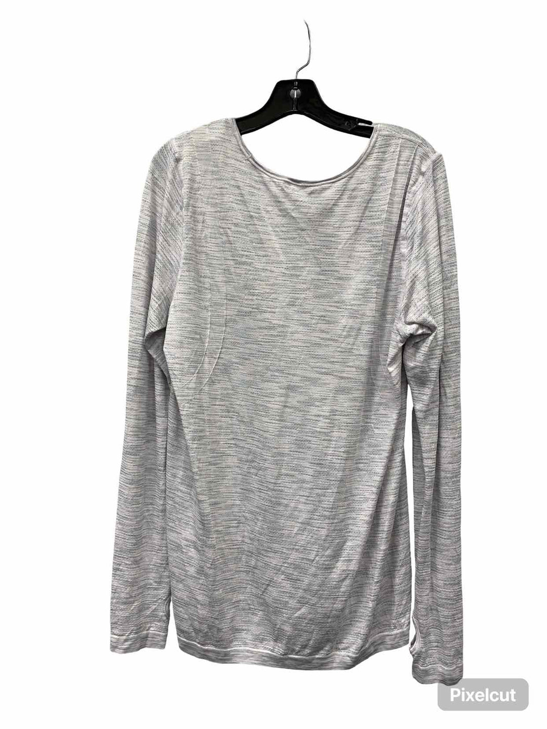 Under Armour Size XL White Green Print Athletic Long Sleeve