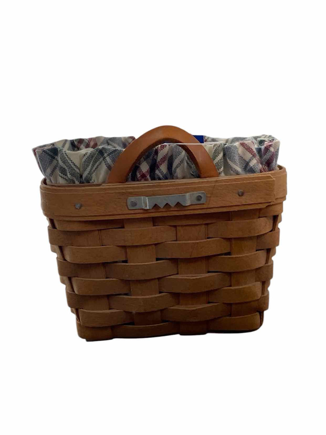 Longaberger Basket Includes Cloth & plastic liner Home Decor