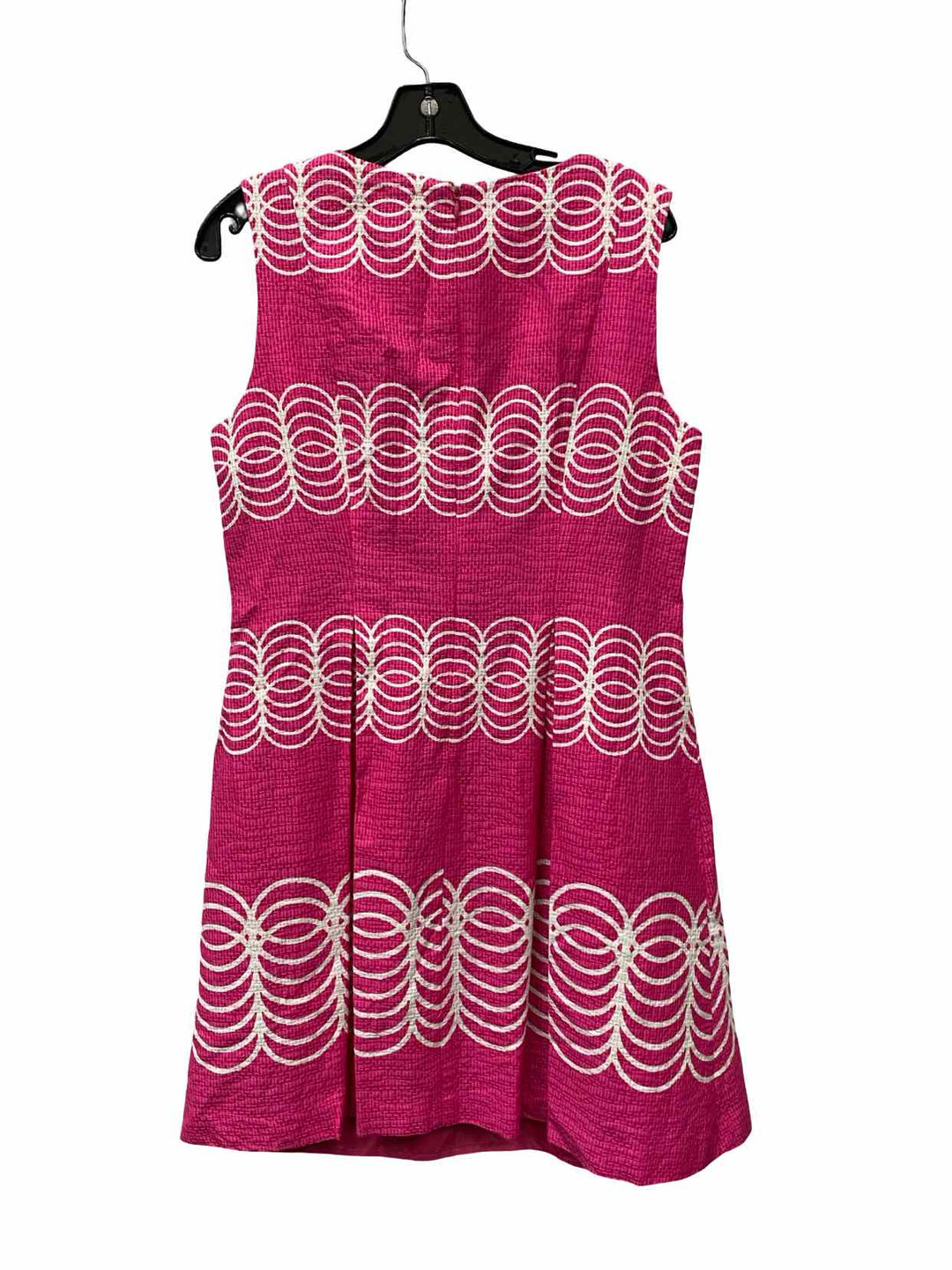 Just Taylor Size 12 Pink White Dress