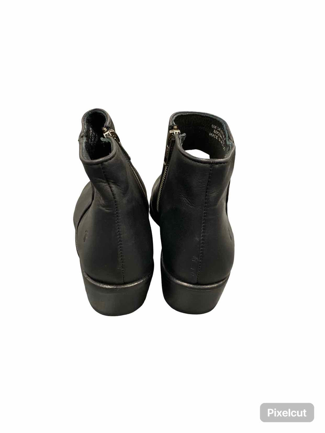 Frye Shoe Size 8 Black Carson Piping Bootie Boots(Ankle)
