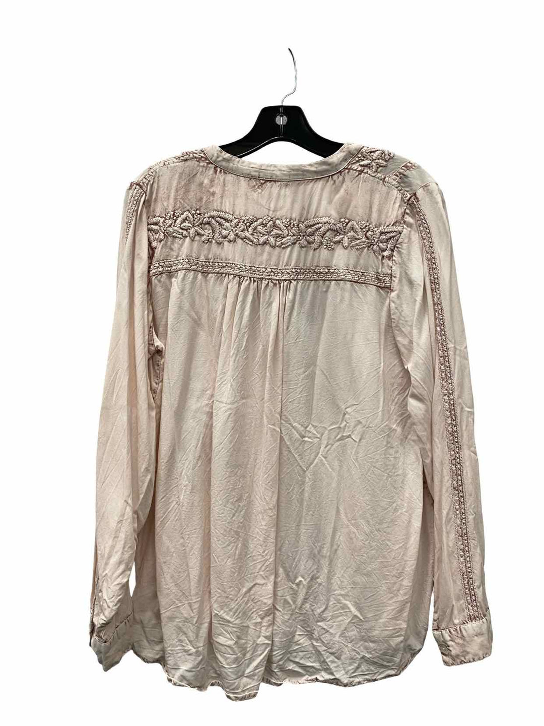 Pol Size M Pink Long Sleeve Shirts