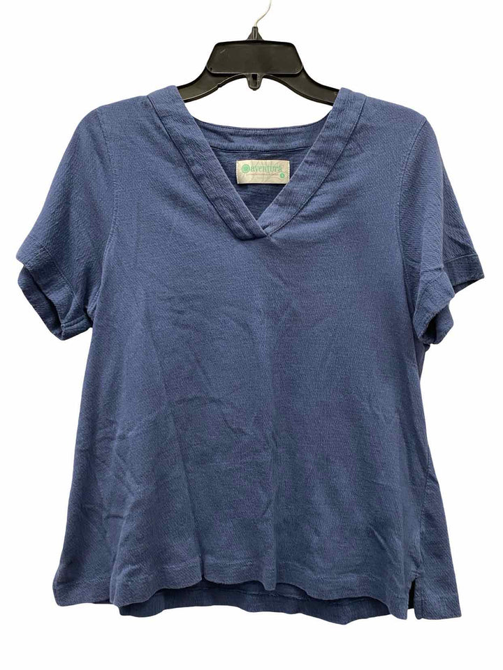 Aventura Size S Blue Short Sleeve Shirts