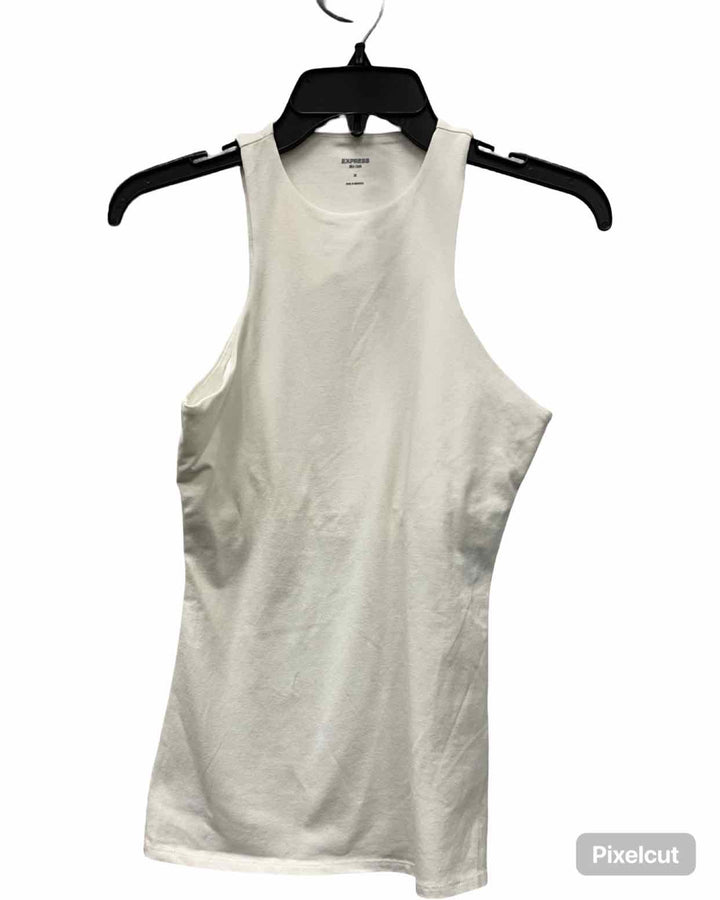 Express Size S White Tank Top