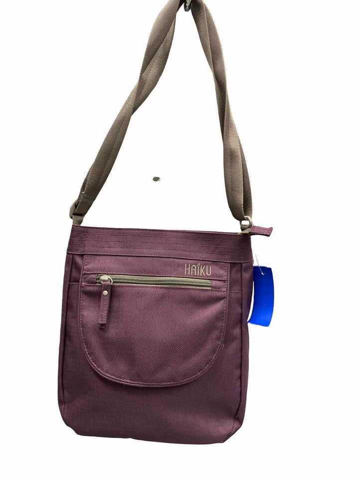 Haiku Plum Purse