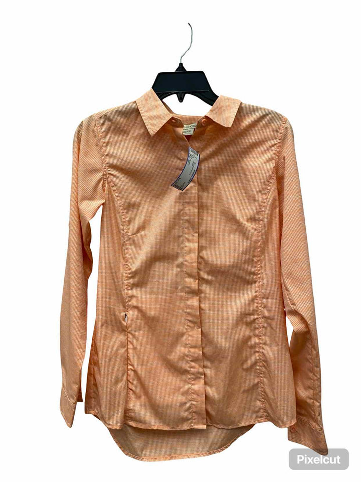 Exofficio Size XS Orange Long Sleeve Shirts