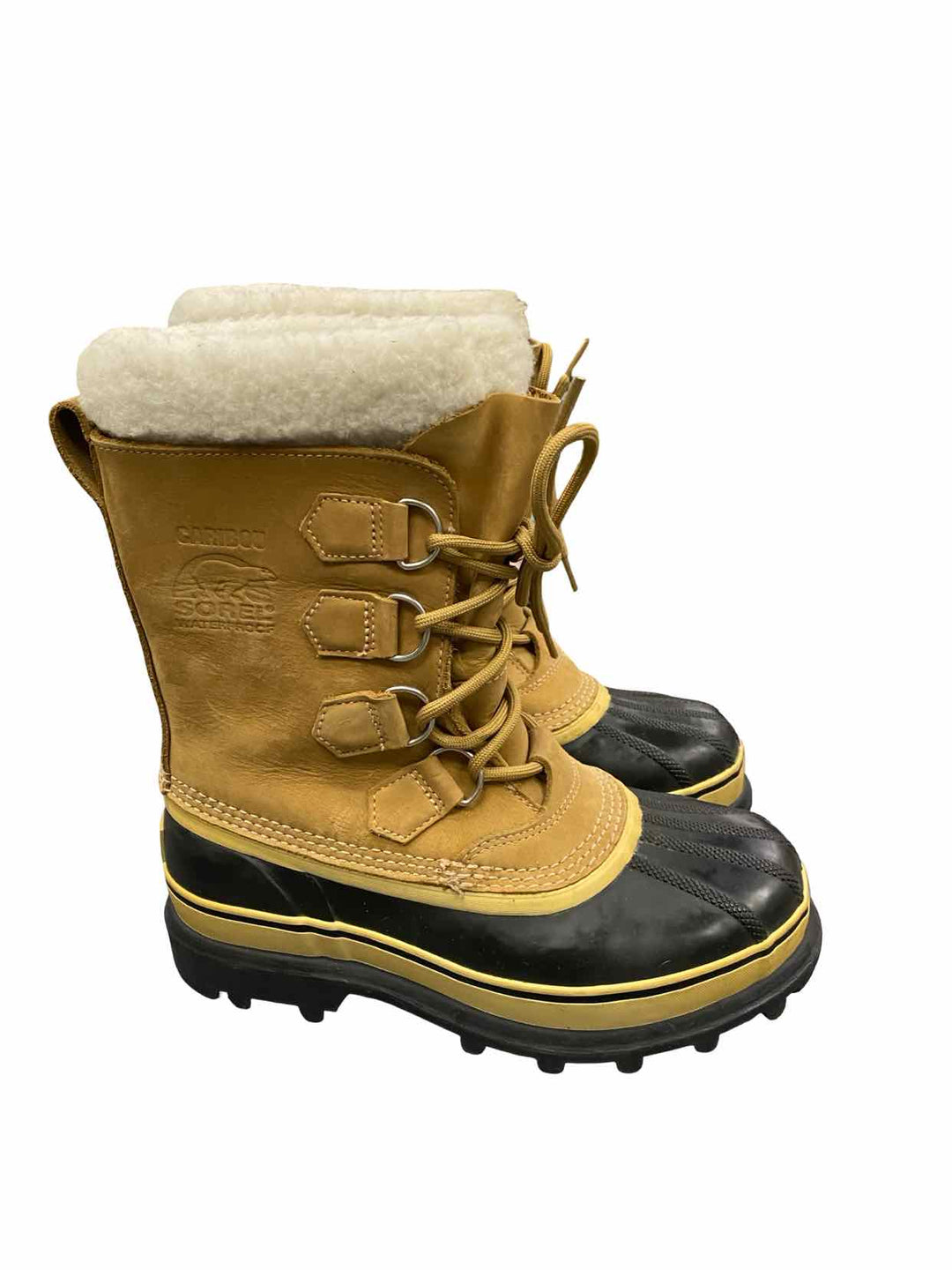 Sorel Shoe Size 38 Brown Caribou Waterproof Boots(knee)