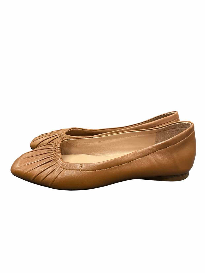 Naturalizer Shoe Size 7 Brown Leather Upper 27 Edit Carla Flats