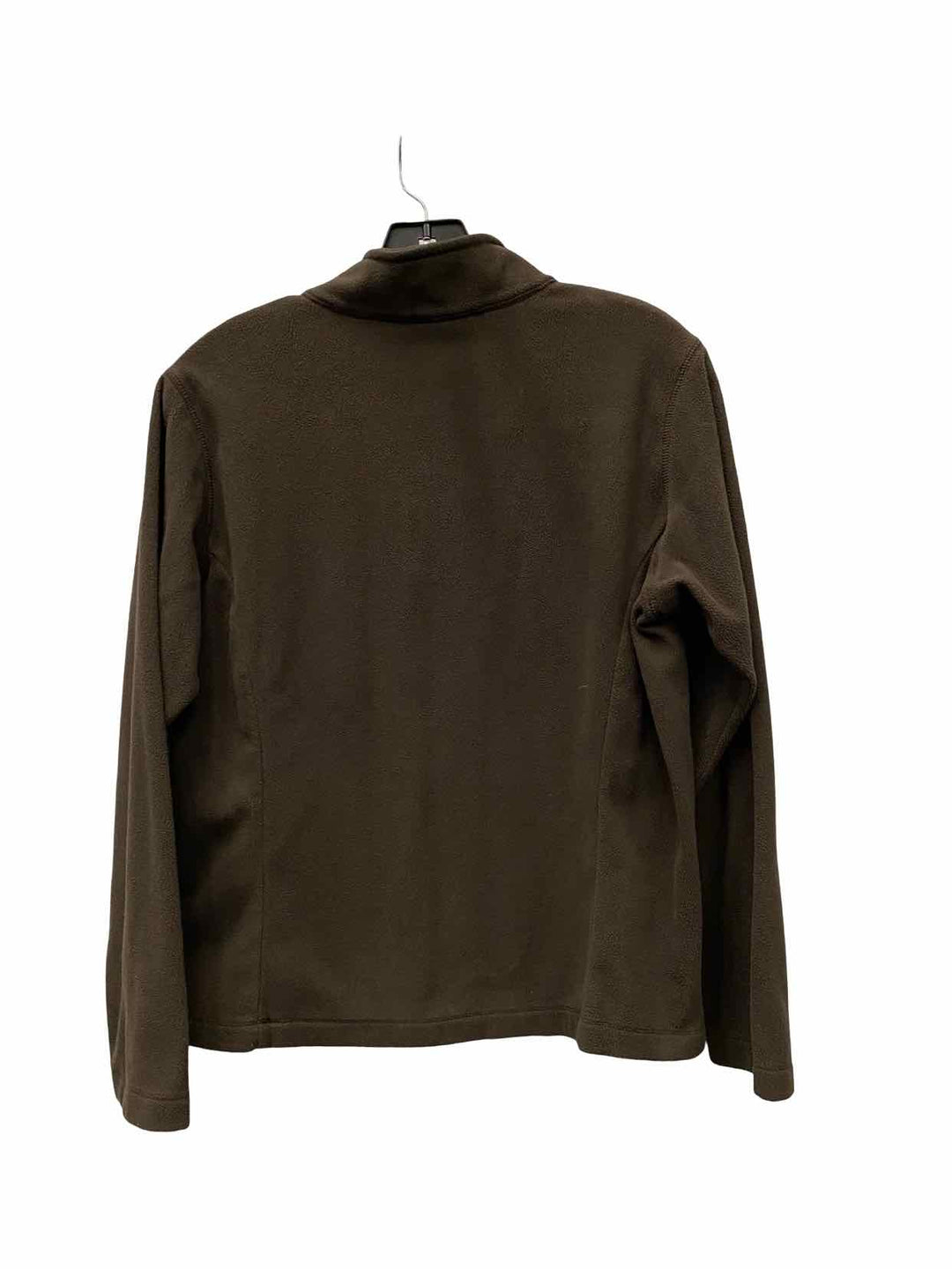 Lands End Size S/M Brown Athletic Long Sleeve